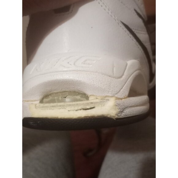 Men's White Nike Air Ups Basketball sneakers nike Size 11.5 White 313531-171 - Picture 2 of 14